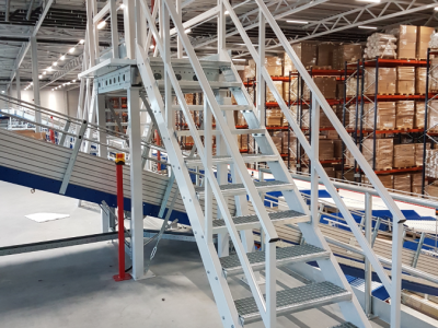 Two-storey warehouse - mezzanine in Norway 15